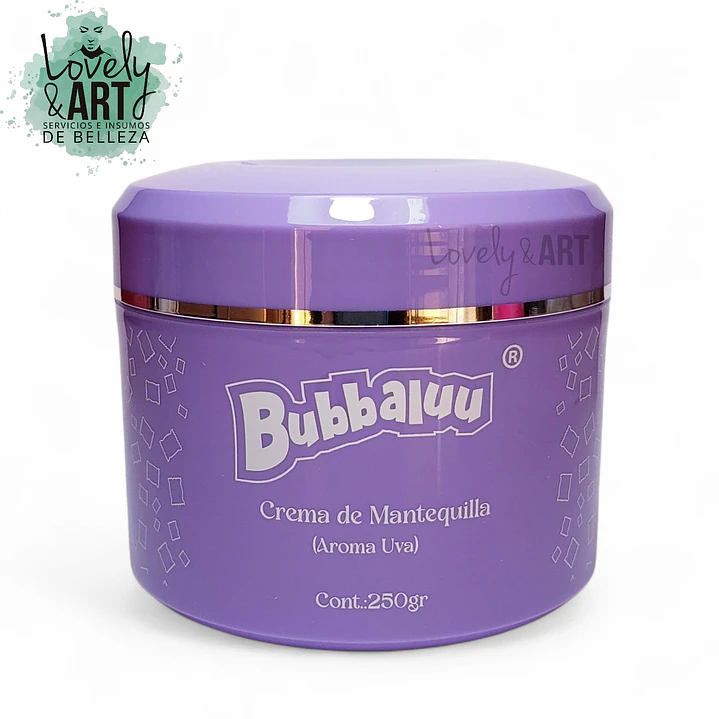 Crema de Mantequilla Aroma Uva Bubbaluu 1
