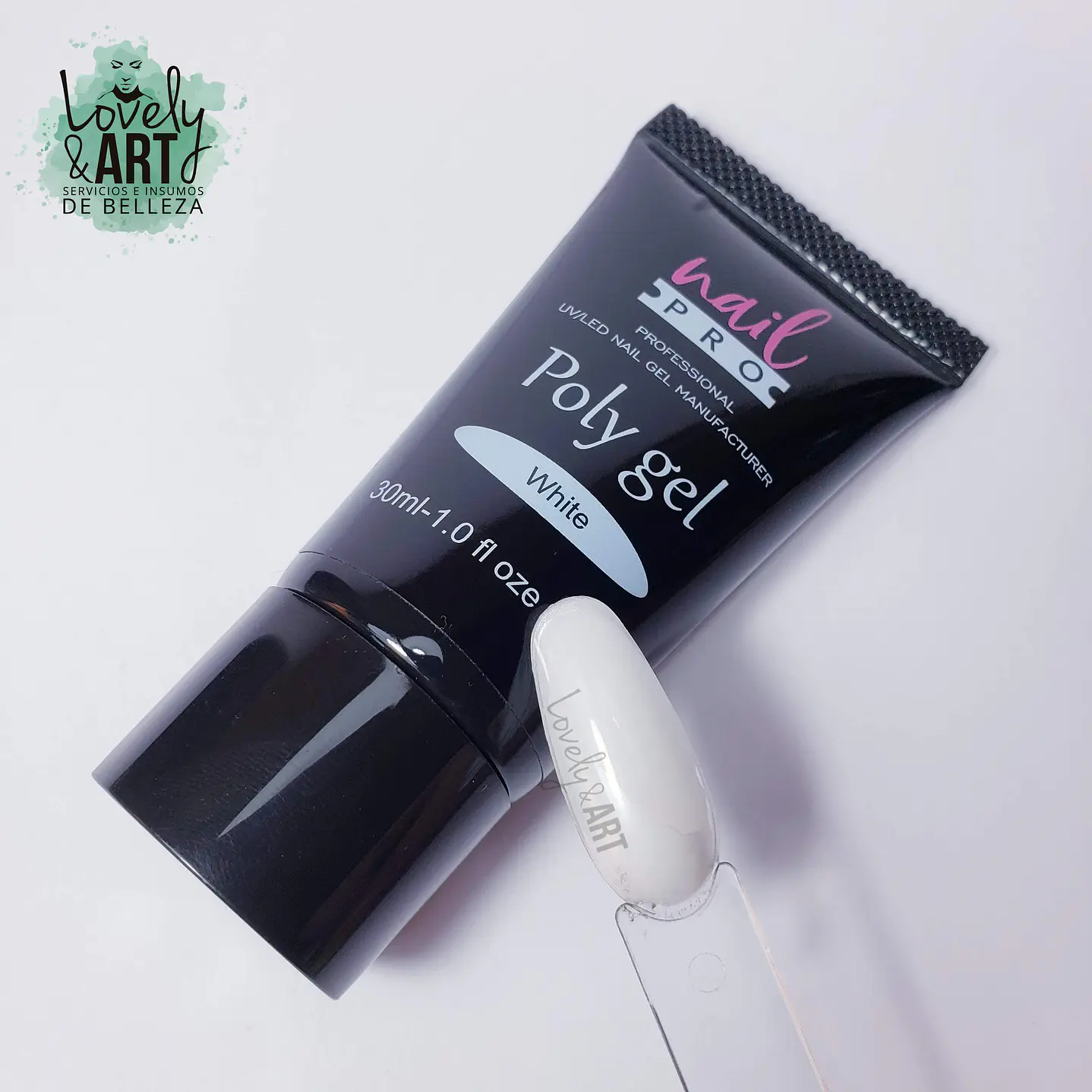 Polygel Nail Pro White  2