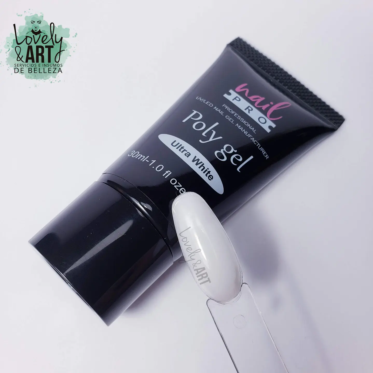Polygel Nail Pro Ultra White 2