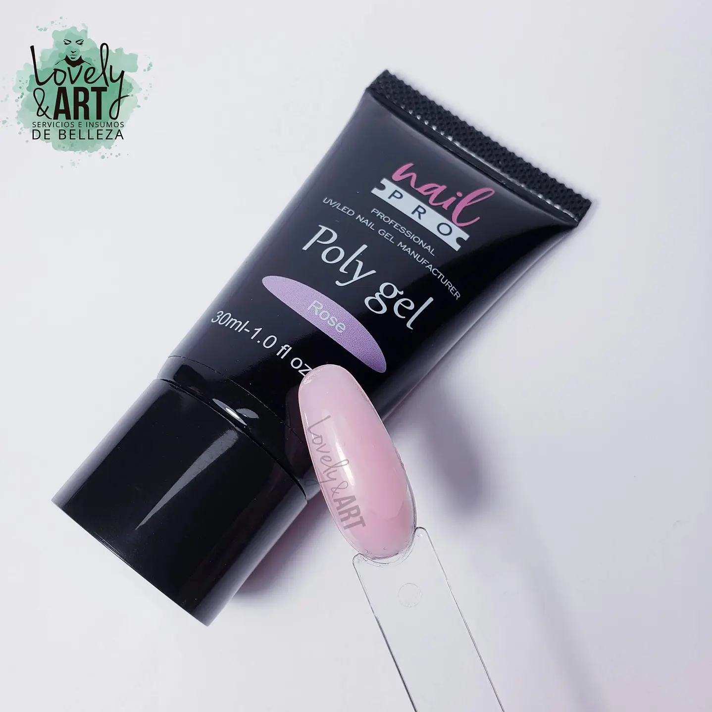 Polygel Nail Pro Rose 2