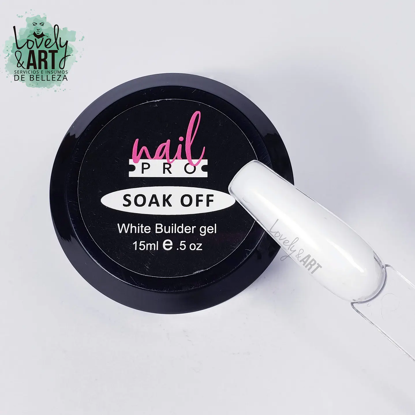 Builder Gel White Nail Pro  1