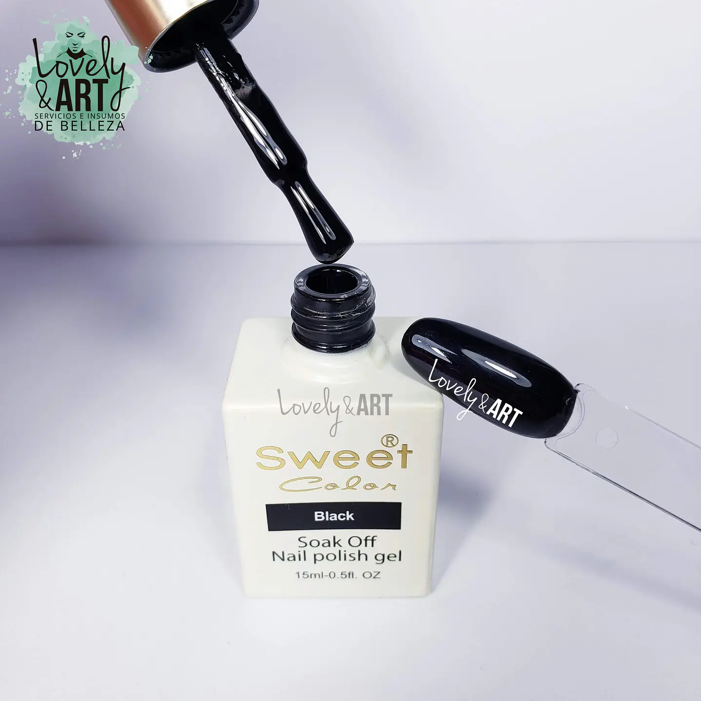 Esmalte Sweet Color Black
