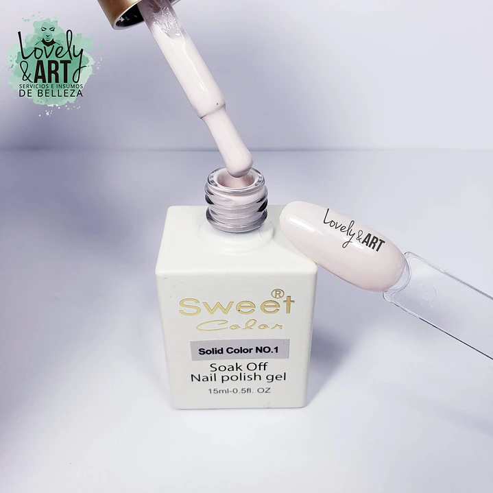 Esmalte Sweet Color Solid 01