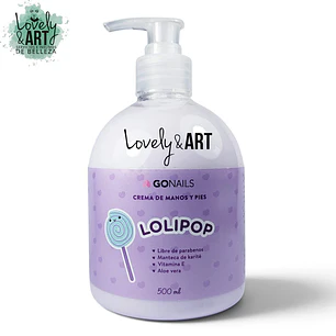 Crema de Manos y Pies Lolipop 500ml