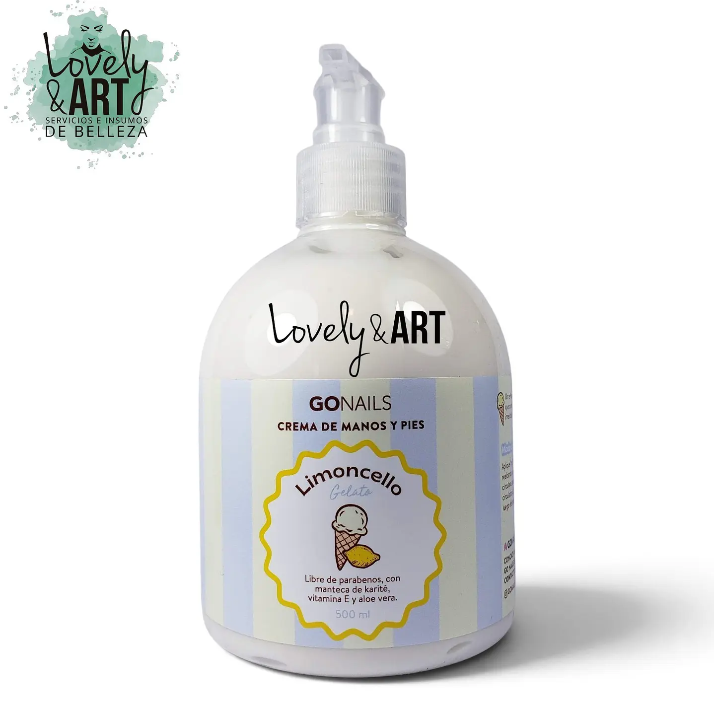 Crema de Manos y Pies Limoncello 500ml