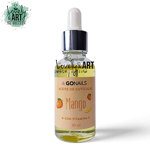 Aceite de Cutícula Mango 30ml GoNails