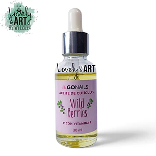 Aceite de Cutícula Wild Berries 30ml GoNails