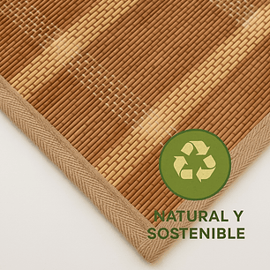 Alfombra Bambú DB921A – Natural y Sostenible