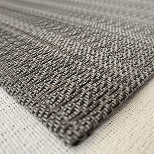 Alfombra Vinilo DB5152A – Gris y Negro con Dobladillo Pro