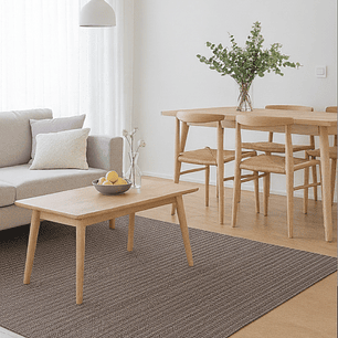 Alfombra vinílica DB5157A – Tejido rosa y negro | Lavable, antideslizante, acabado al corte