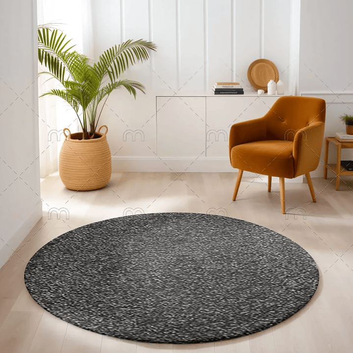 Alfombra Suave Carbón Poliamida Área Estilo Decoración – Sensación SE-99 3