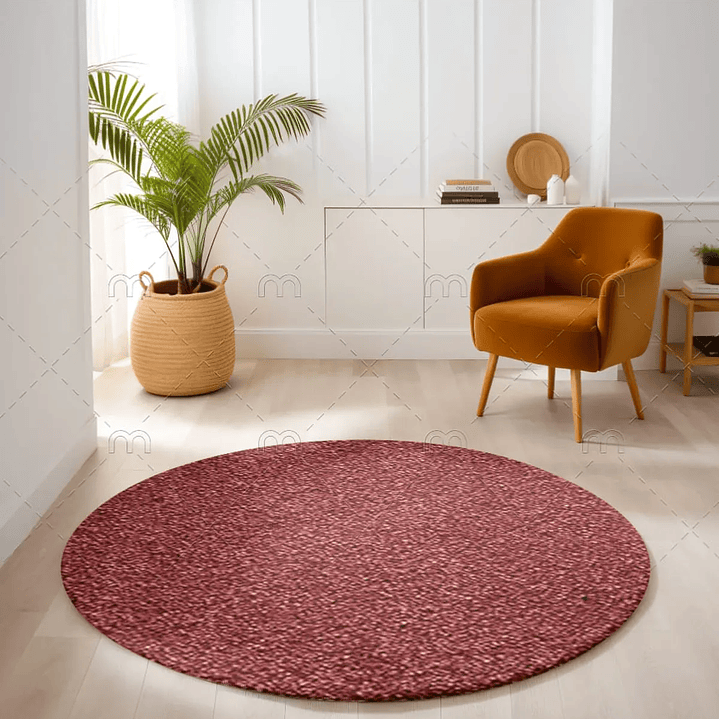 Alfombra de Poliamida Suave Burdeos – Sensación SE-19 4