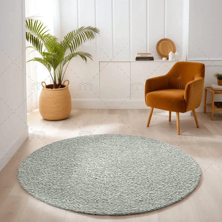 Light Green Soft Rug – Sensación SE-25 Modern Carpet 6