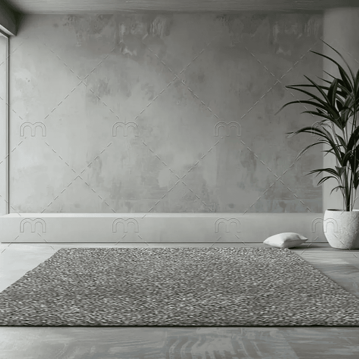 Alfombra de Poliamida Suave Gris Claro – Sensación SE-95 3