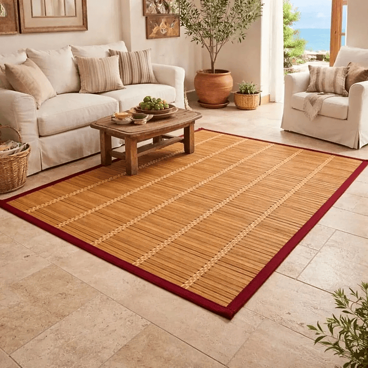 Alfombra Bambú DB940A – Natural y Artesanal 1