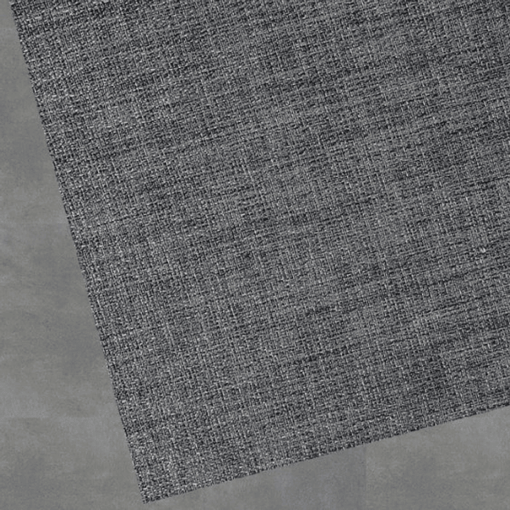 Alfombra de vinilo lavable – Antideslizante azul marino y plateado 6