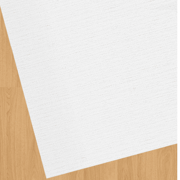 Alfombra vinílica DB5162A – Tejido blanco | Lavable, antideslizante, acabado al corte 2