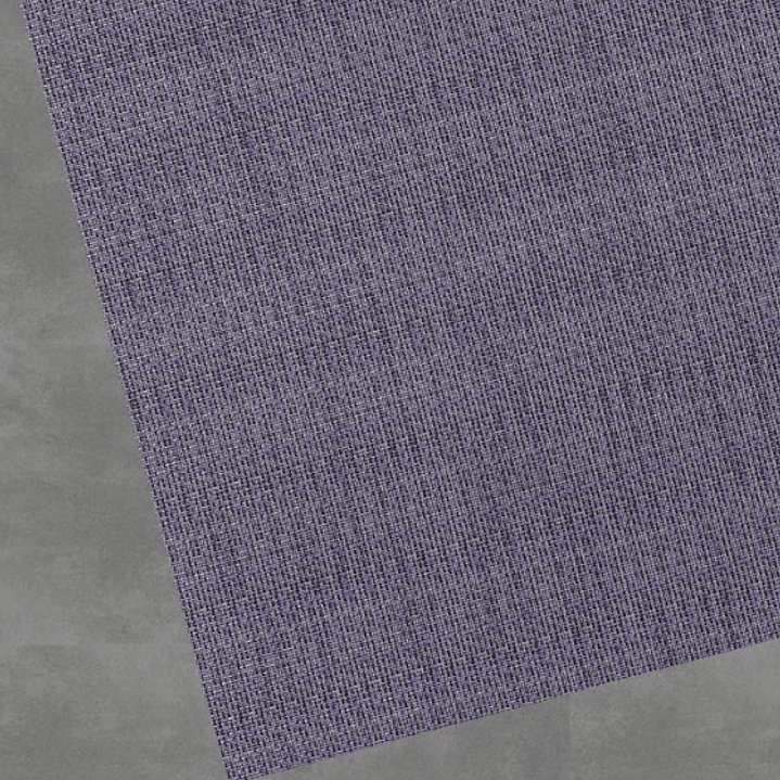 Alfombra vinílica DB5160A – Tejido gris, negro y morado | Lavable, antideslizante, acabado al corte 2