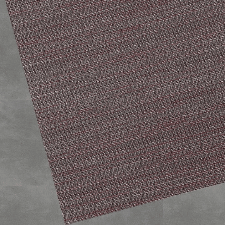 Alfombra de vinilo lavable Luna – Rojo, negro y blanco DB5158A 7