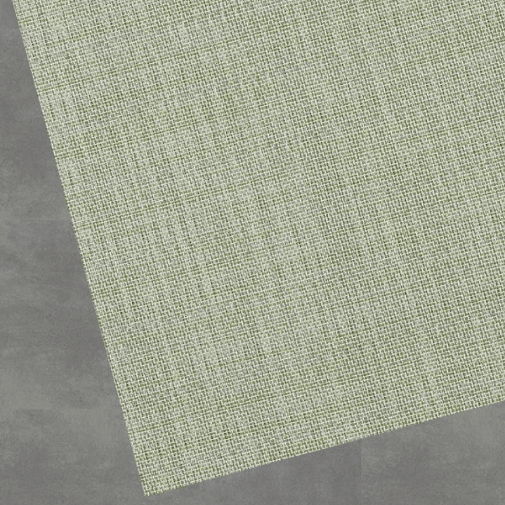 Alfombra vinílica DB5155A – Tejido verde y beige | Lavable, antideslizante, acabado al corte 3