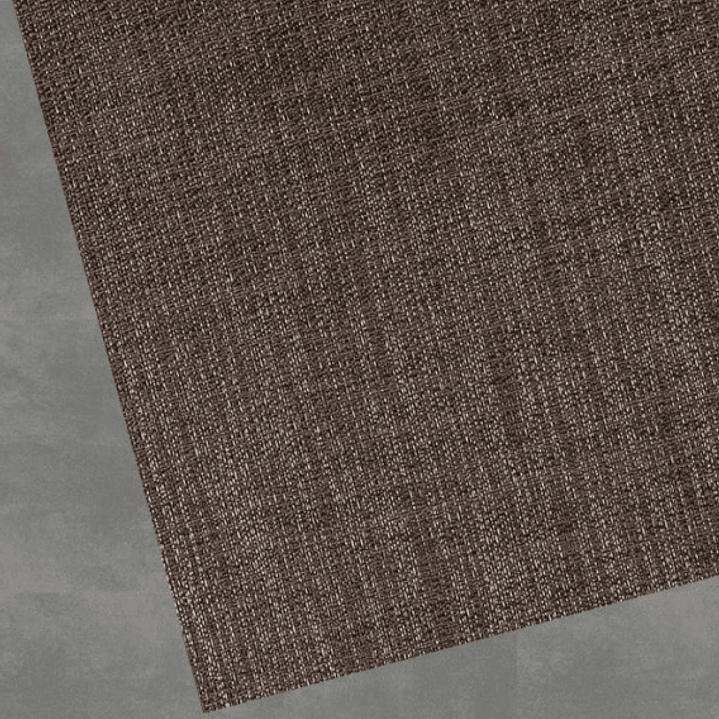 Alfombra vinílica DB5154A – Tejido marrón | Lavable, antideslizante, acabado al corte 3