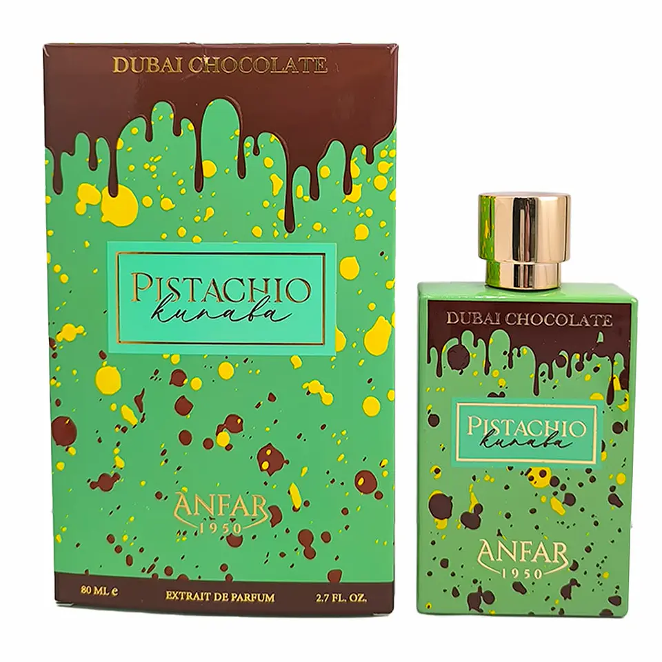 Pitachio Kunafa Dubai Chocolate Extrait De Parfum 80 ML Unisex 1