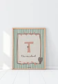 LAMINA DECORATIVA INFANTIL INICIALES CON NOMBRE 07 (personalizable) - Miniatura 1