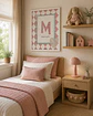 LAMINA DECORATIVA INFANTIL INICIALES CON NOMBRE 16 (personalizable) - Miniatura 2