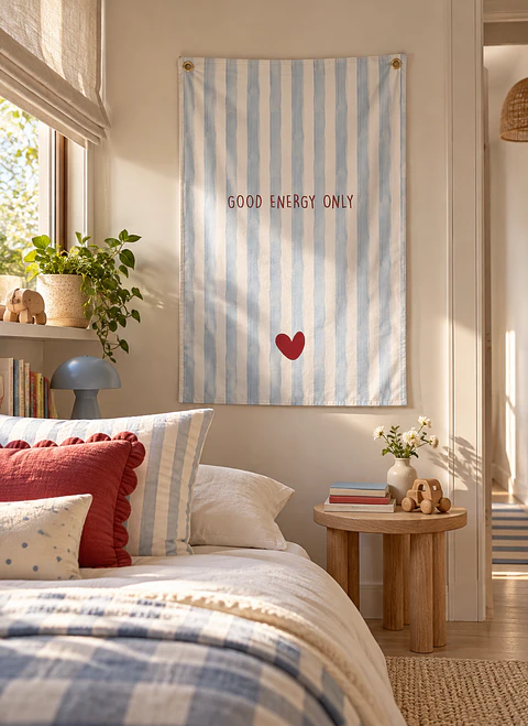 DECO TEXTIL LIENZO GOOD ENERGY