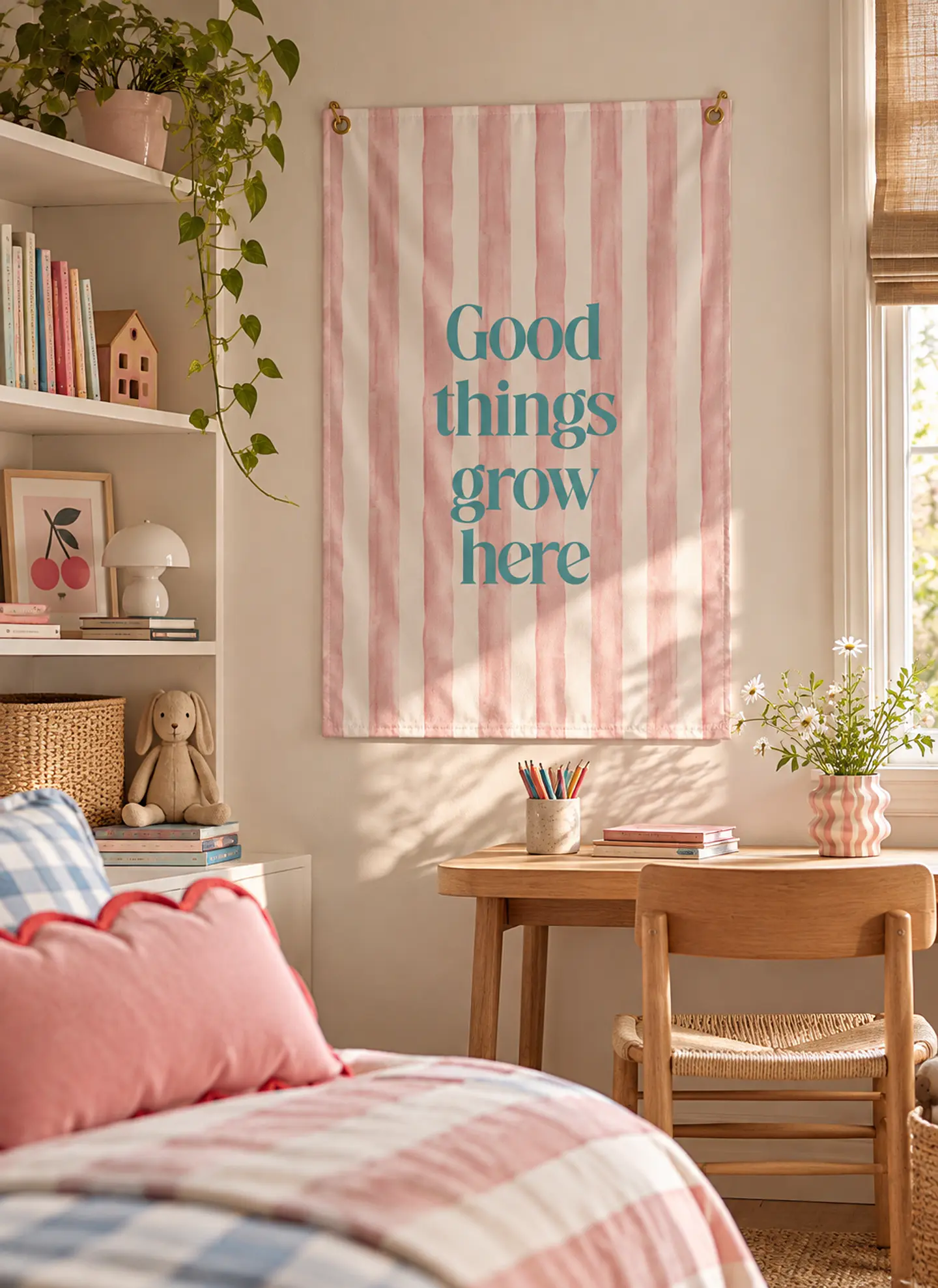 DECO TEXTIL LIENZO GOOD THINGS 1