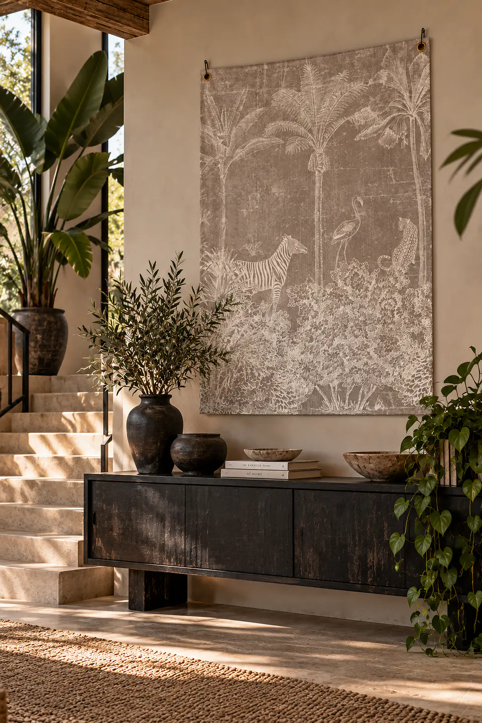 DECO TEXTIL LIENZO NATURA I 1
