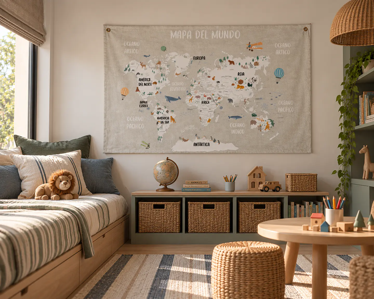DECO TEXTIL LIENZO MAPA KIDS 02 1