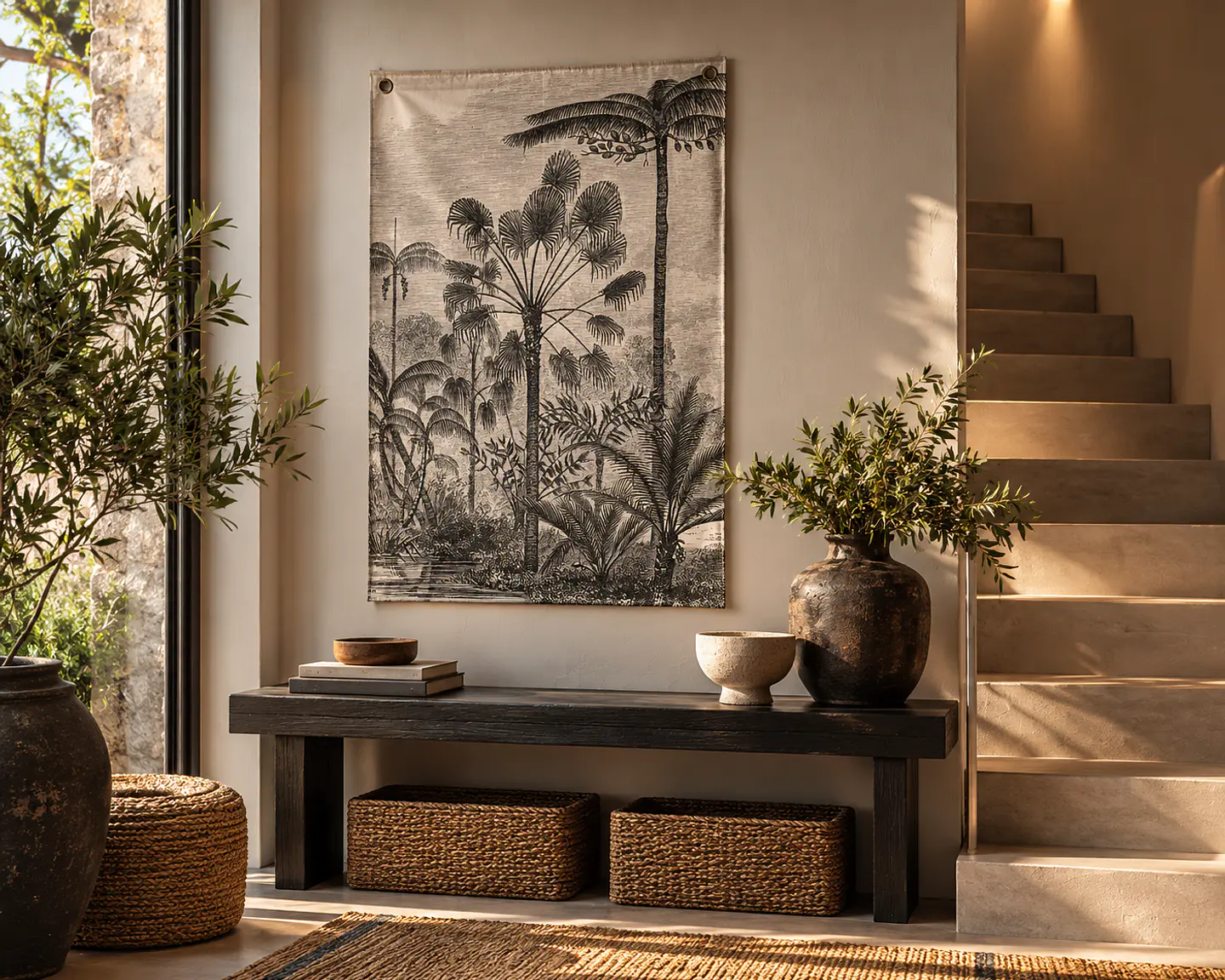 DECO TEXTIL LIENZO NATURA II 1