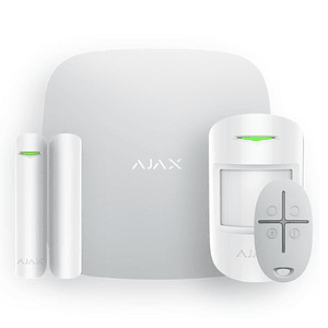 Kit Alarme Profissional s/ Fios GSM Anti-Intrusão - AJAX