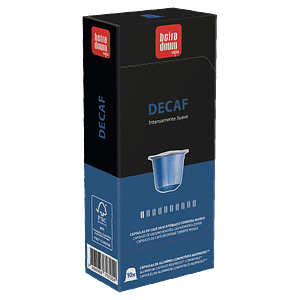 Cápsulas Alumínio Compatíveis Nespresso® Beira Douro® Decaf 10 unid