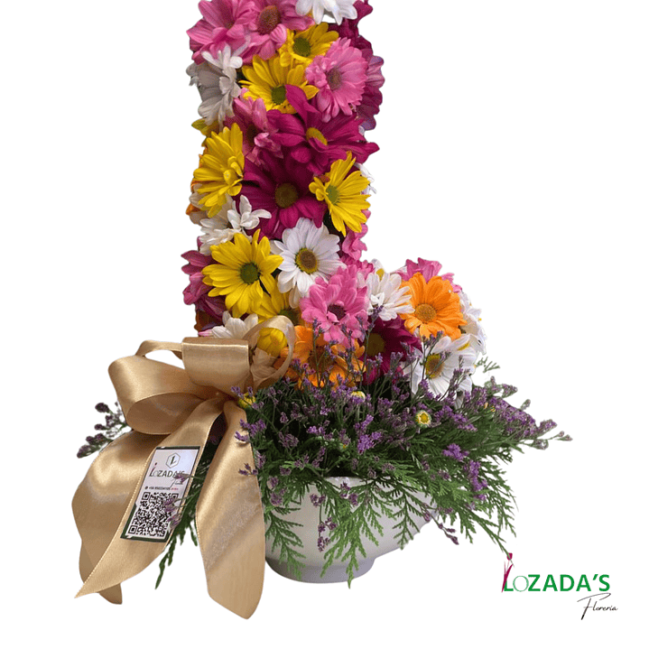 Letra inicial del Nombre de tu persona amada con Flores 3