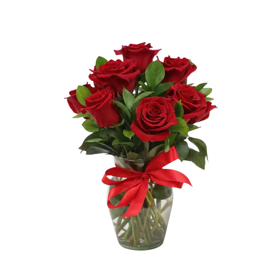 Distinción - Florero con Rosas elige la Cantidad y Color 4