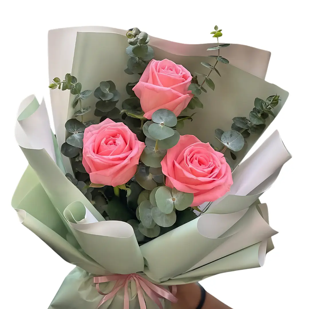 Ramo Especial 1 de Agosto Día de la Novia - Trío de Rosas 2