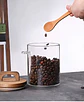 Contenedores de Vidrio con Tapa de Bambú - Miniatura 3
