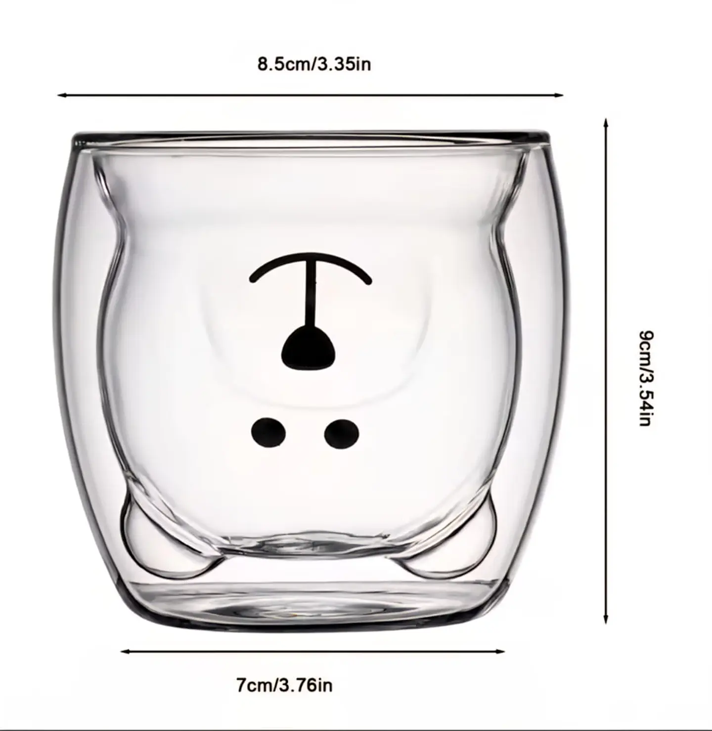 Vaso doble Pared Osito 5