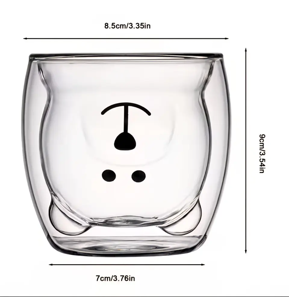 Vaso doble Pared Osito 5