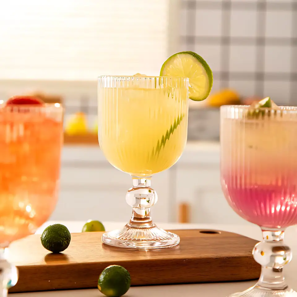 Set de 6 Copas Talladas 390ml 3