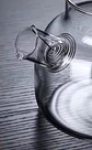 Tetera de vidrio borosilicato con tapa de bambú - Miniatura 4