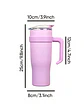 Vaso de acero inoxidable de 40 onzas (1,18 litros) - Miniatura 7