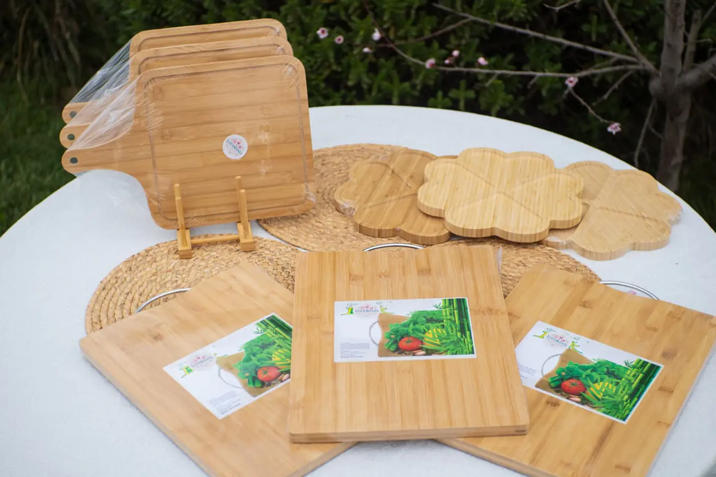 Tabla de Bambú para picar XL 4