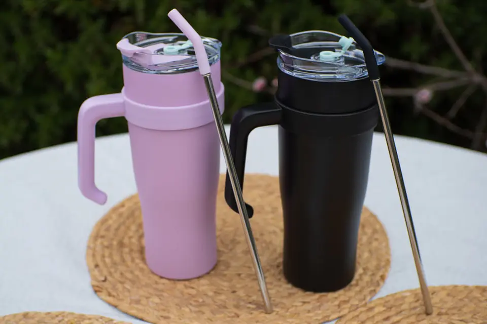 Vaso de acero inoxidable de 40 onzas (1,18 litros) 2