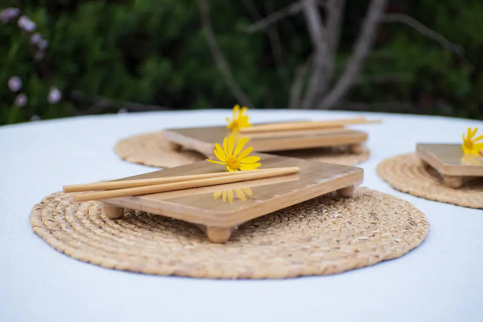 Tablas de Bambú para Sushi y Sashimi  2