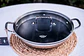 Wok 30 cm Uakeen con Tecnología Alemana Triple S/S y Superficie Texturizada - Miniatura 6