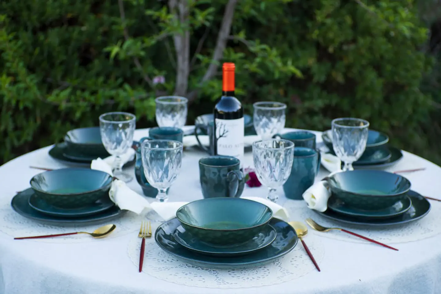 Set de Loza Rústica para 4 y 6 personas  