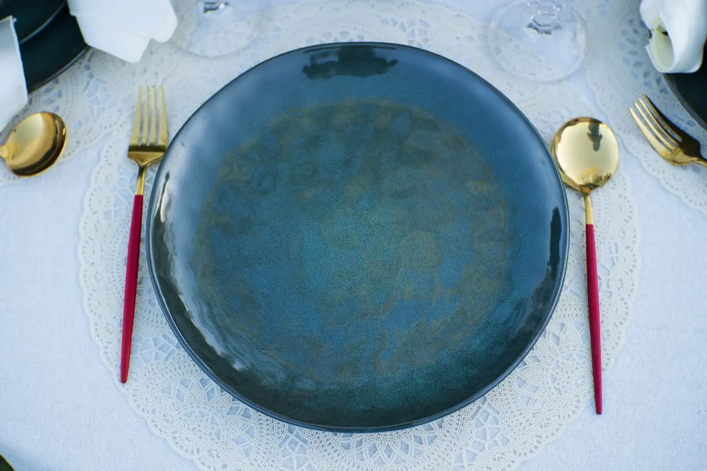 Set de Loza Rústica para 4 y 6 personas  